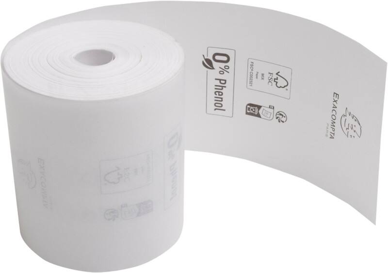Bobine thermique Exacompta 80 mm x 72 mm x 76 m 48 g/m2 10 unités