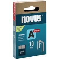 Agrafes Novus A Type 53 042-0778 10 mm Superhard 800 unités