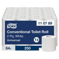 Papier toilette Tork Universal 2 épaisseurs 110789 64 Rouleaux de 250 Feuilles