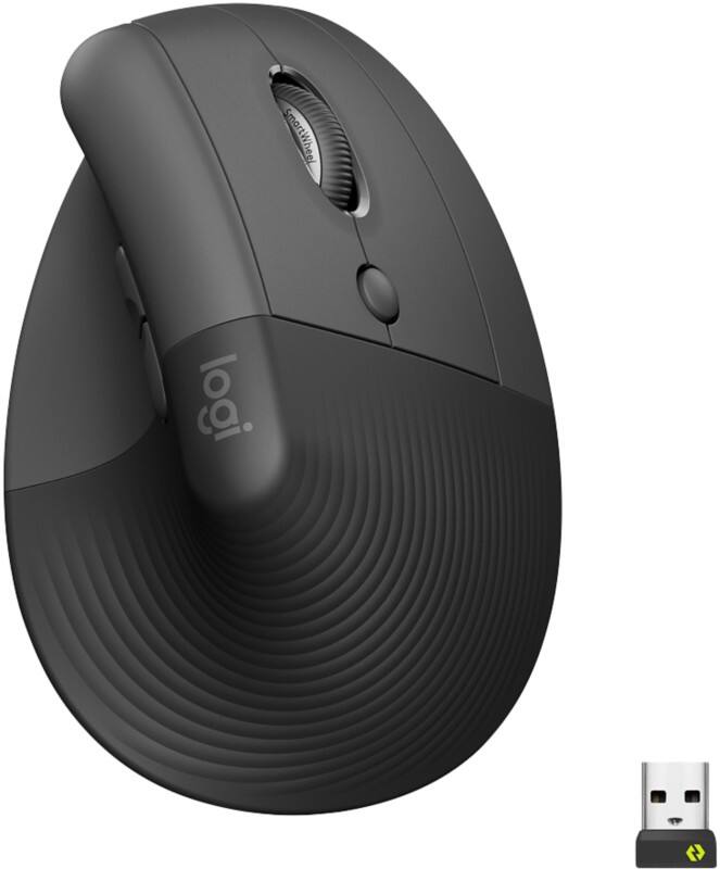 Souris Logitech Lift Sans fil Graphite