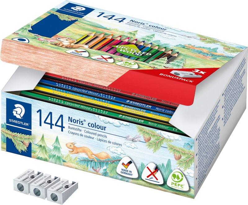 Crayons de couleur STAEDTLER Noris Assortiment 144 unités