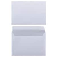 Enveloppes professionnelles Viking C6 Bande adhésive Blanc 162 (l) x 114 (h) mm Sans Fenêtre 80 g/m² 100 unités