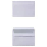 Enveloppes Viking Sans Fenêtre C6 162 (L) x 114 (H) mm Autocollante Blanc 80 g/m² 100 Unités