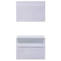 Enveloppes professionnelles Viking Sans fenêtre C6 162 (l) x 114 (h) mm Autocollante Blanc 80 g/m² 100 unités