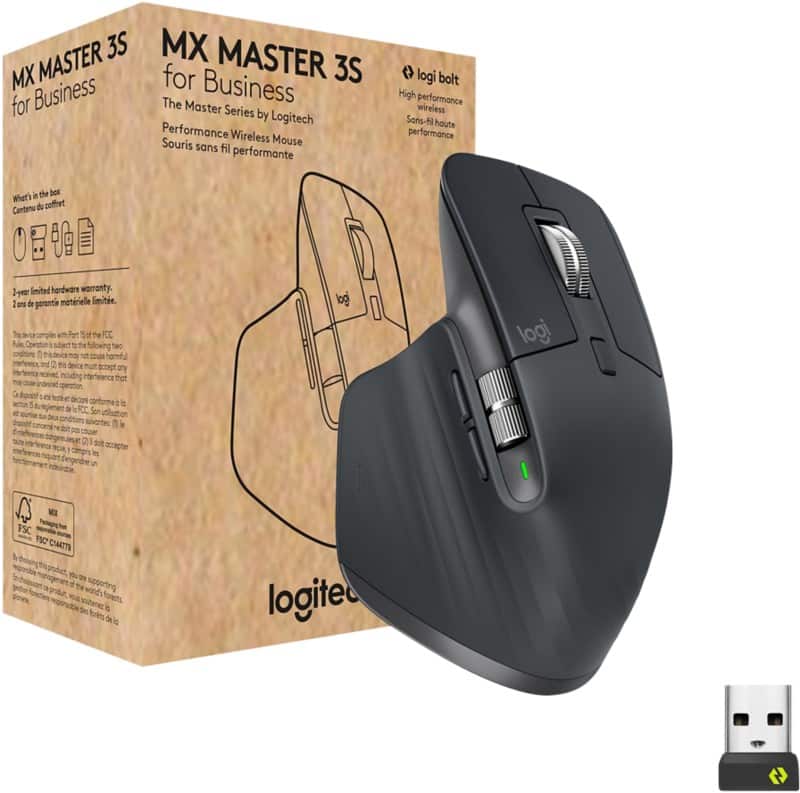 Souris sans fil Logitech MX Master 3s Gris