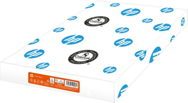 Papier imprimante HP Premium A3 90 g/m² Non couché Blanc 168 CIE 500 Feuilles