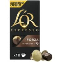 Capsules de café L'OR Forza Torréfaction forte 100 unités de 0,5 g