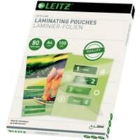 Pochette de plastification iLAM Quality Leitz 33818 A4 Brillant 80 microns (2 x 80) Transparent 100 Unités