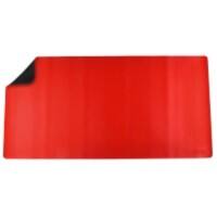 Sous-main Deflecto Faux cuir, PVC (Polychlorure de vinyle) Noir, rouge 120 x 60 cm