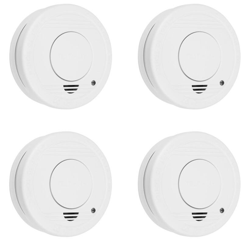 Détecteur de fumée smartwares 10.100.41 4 unités