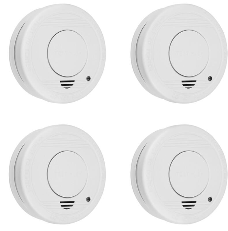 Détecteur de fumée smartwares FSM-11514 4 unités