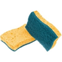 Éponge Scotch-Brite Delicate Non-Scratch Cellulose 10,5 x 2,5 x 15 cm Jaune 2 unités