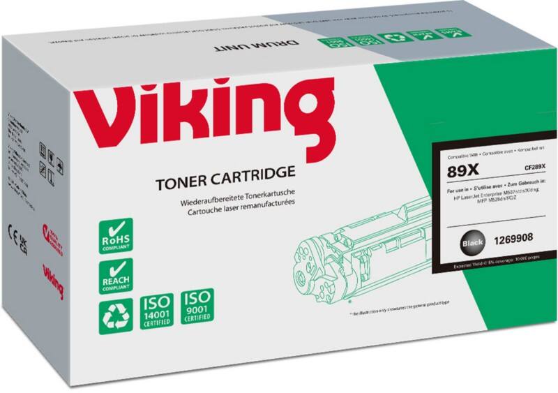 Toner Viking CF289X Compatible HP Noir   