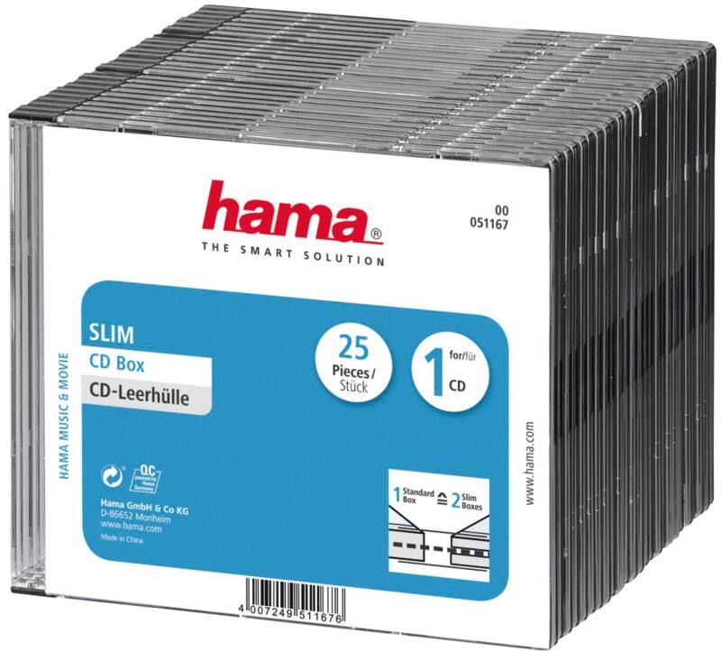 Housse CD Hama 25 unités