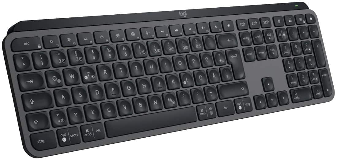 Clavier Logitech MX Keys S Sans fil 920-011565 QWERTZ (DE) Graphite