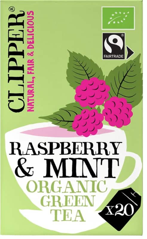 Thé Clipper Sacs Rooibos & Orange Organic Infusion 20 unités de 45 g