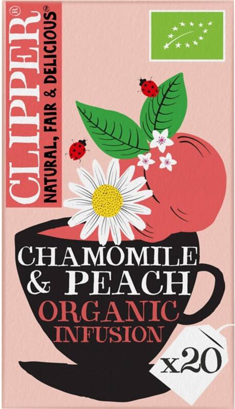 Thé Clipper Sacs Chamomile Twist Organic Infusion 20 unités de 45 g