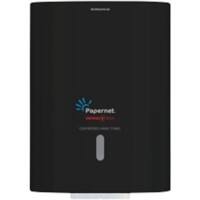 Distributeur d'essuie-mains en papier Papernet Defend Tech 417208 Plastique Verrouillable Manuel Noir