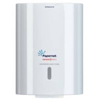 Distributeur d'essuie-mains en papier Papernet Defend Tech 416144 Plastique Verrouillable Manuel Blanc