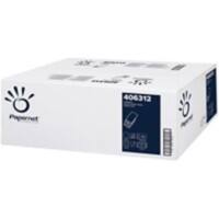 Essuie-mains Papernet Superior Pliage en W Blanc 3 épaisseurs 406312 20 unités