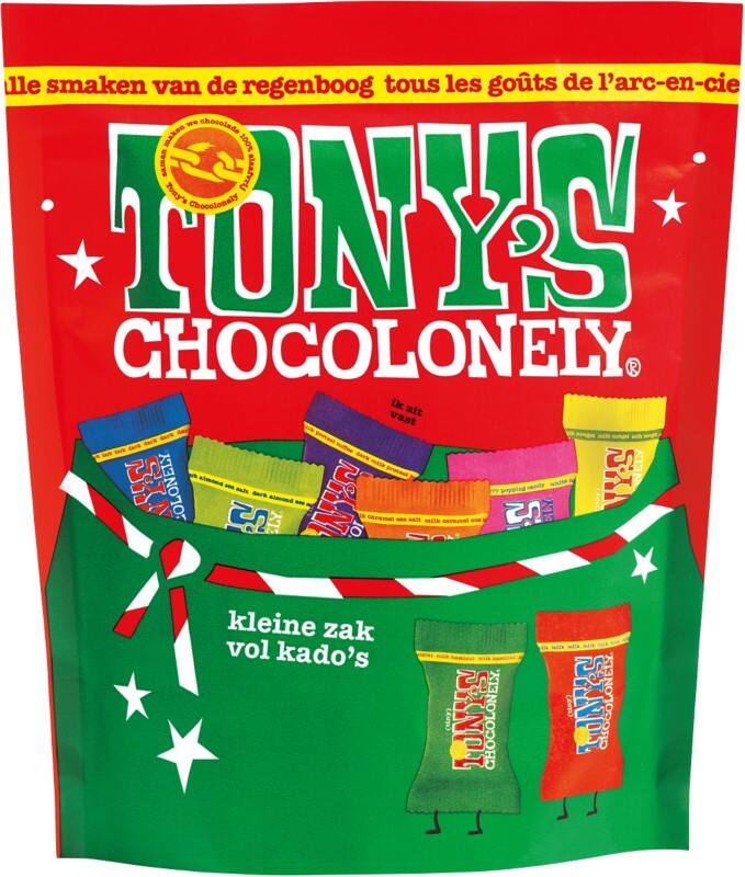 Mignonnettes Tony's Chocolonely Mélange de Noël de Tony 135 g