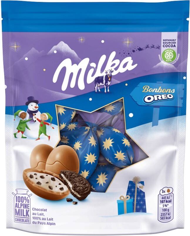 Chocolats Milka Noël Oreo 86 g