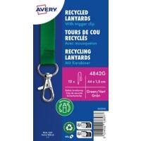 Cordon AVERY Zweckform 1,5 cm Vert 10 unités