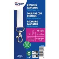 Cordon AVERY Zweckform 1,5 cm Blanc 10 unités