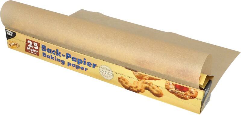 Papier cuisson 38 cm PAPSTAR Brun 25 m x 38 cm