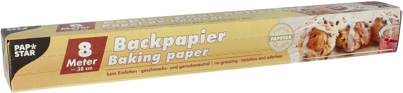 Papier cuisson 38 cm PAPSTAR Brun 8 m x 38 cm