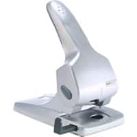 Perforatrice gros travaux Rapesco 2 perforations Métal, plastique 65 feuilles 0732 Argenté