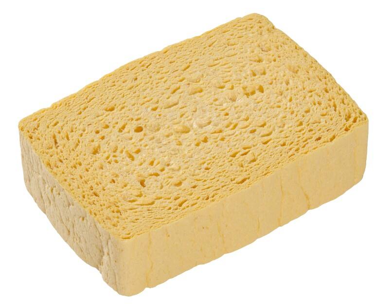 Éponge Spontex Azella 72&nbsp;Traditionnel Sec 10 unités Jaune
