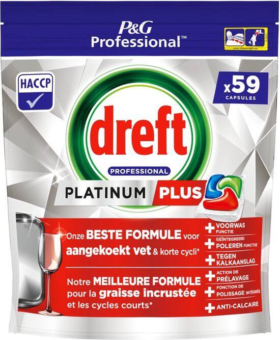 Tablettes pour lave-vaisselle Dreft Platinum Plus