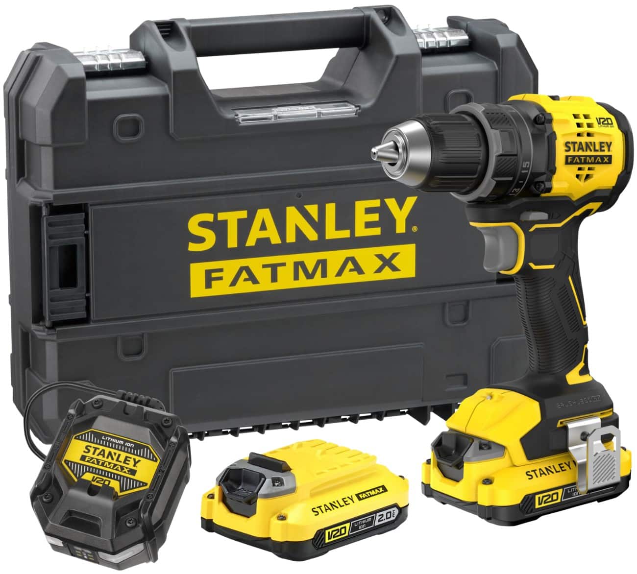 Perceuse visseuse sans fil Stanley FATMAX 18 V Sans balais
