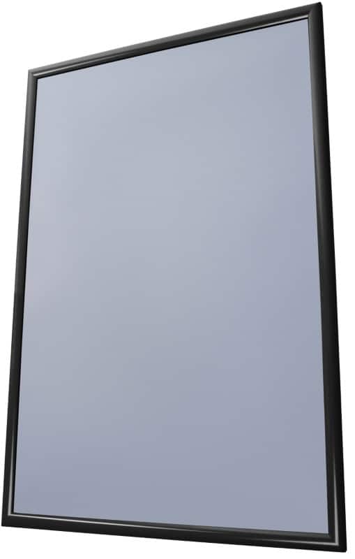 Cadre d’affichage SHOWDOWN A0+ En suspension Noir Aluminium KRA0G25C9005 87,2 (L) x 1,1 (P) x 122 (H) cm KRA0G25C9005