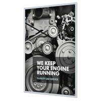 Cadre d’affichage SHOWDOWN B1 Fireproof A1 En suspension Argenté Aluminium KRA1G25B1 62,5 (L) x 1,1 (P) x 87,2 (H) cm KRA1G25B1