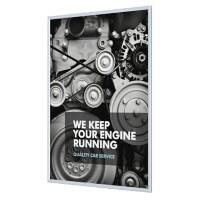 Cadre d’affichage SHOWDOWN B1 Fireproof A2 En suspension Argenté Aluminium KRA2G25B1 45,1 (L) x 1,1 (P) x 62,5 (H) cm KRA2G25B1