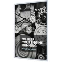 Cadre d’affichage SHOWDOWN B1 Fireproof A3 En suspension Argenté Aluminium KRA3G25B1 32,8 (L) x 1,1 (P) x 45,1 (H) cm KRA3G25B1