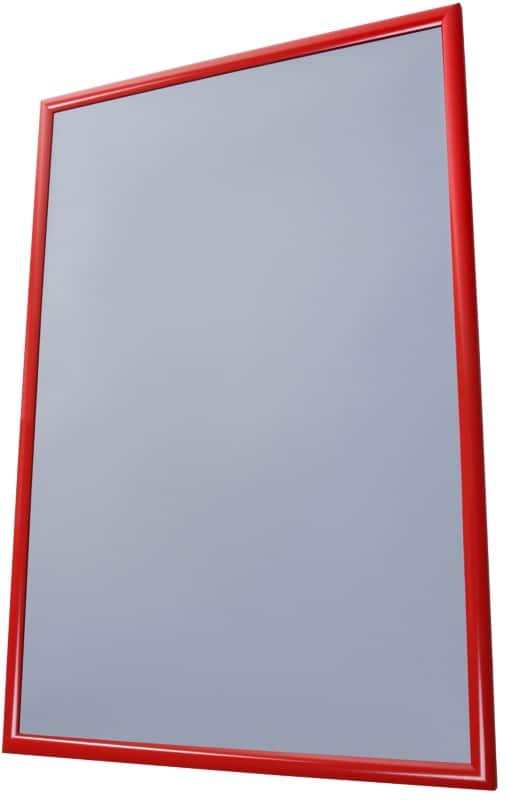 Cadre d’affichage SHOWDOWN A3 En suspension Rouge Aluminium KRA3G25C3020 32,8 (L) x 1,1 (P) x 45,1 (H) cm KRA3G25C3020