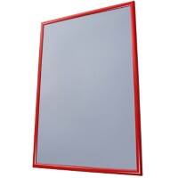 Cadre d’affichage SHOWDOWN A3 En suspension Rouge Aluminium KRA3G25C3020 32,8 (L) x 1,1 (P) x 45,1 (H) cm KRA3G25C3020