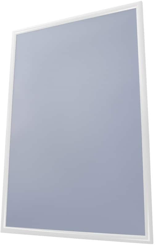 Cadre d’affichage SHOWDOWN A0+ En suspension Blanc Aluminium KRA0G25C9003 87,2 (L) x 1,1 (P) x 122 (H) cm KRA0G25C9003