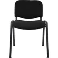 Chaise visiteur Viking Realspace Noir 120 kg 530 x 540 x 800 mm