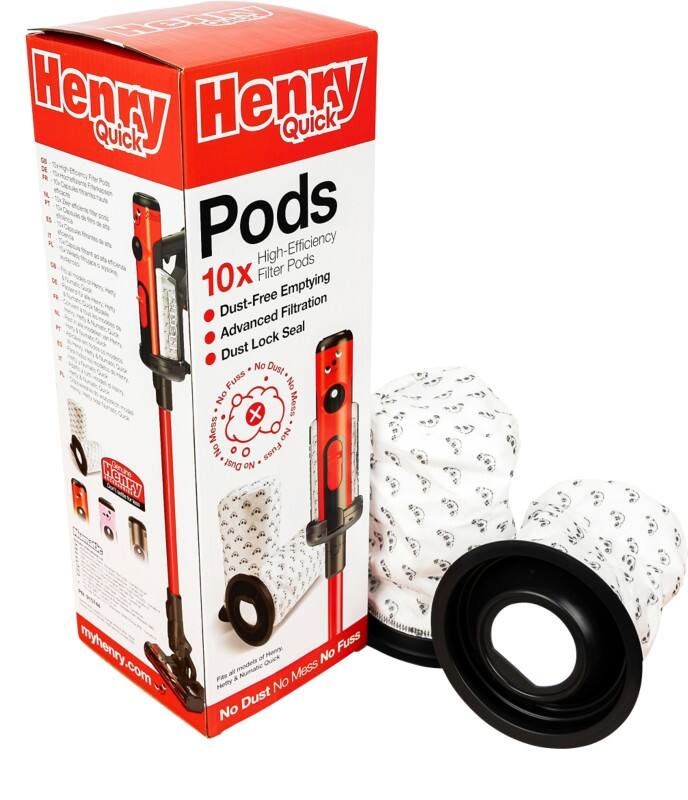 Cartouche filtrante pour aspirateur Numatic Quick Stick 10 unités