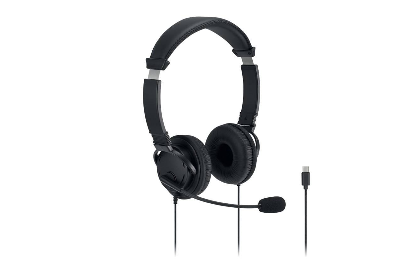 Micro casque Kensington Classic EQ USB-C Avec microphone et contrôle du volume K97464WW