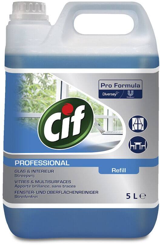 Nettoyant multisurface Cif Professional Pro Formula Liquide 7517832 Frais 5 L