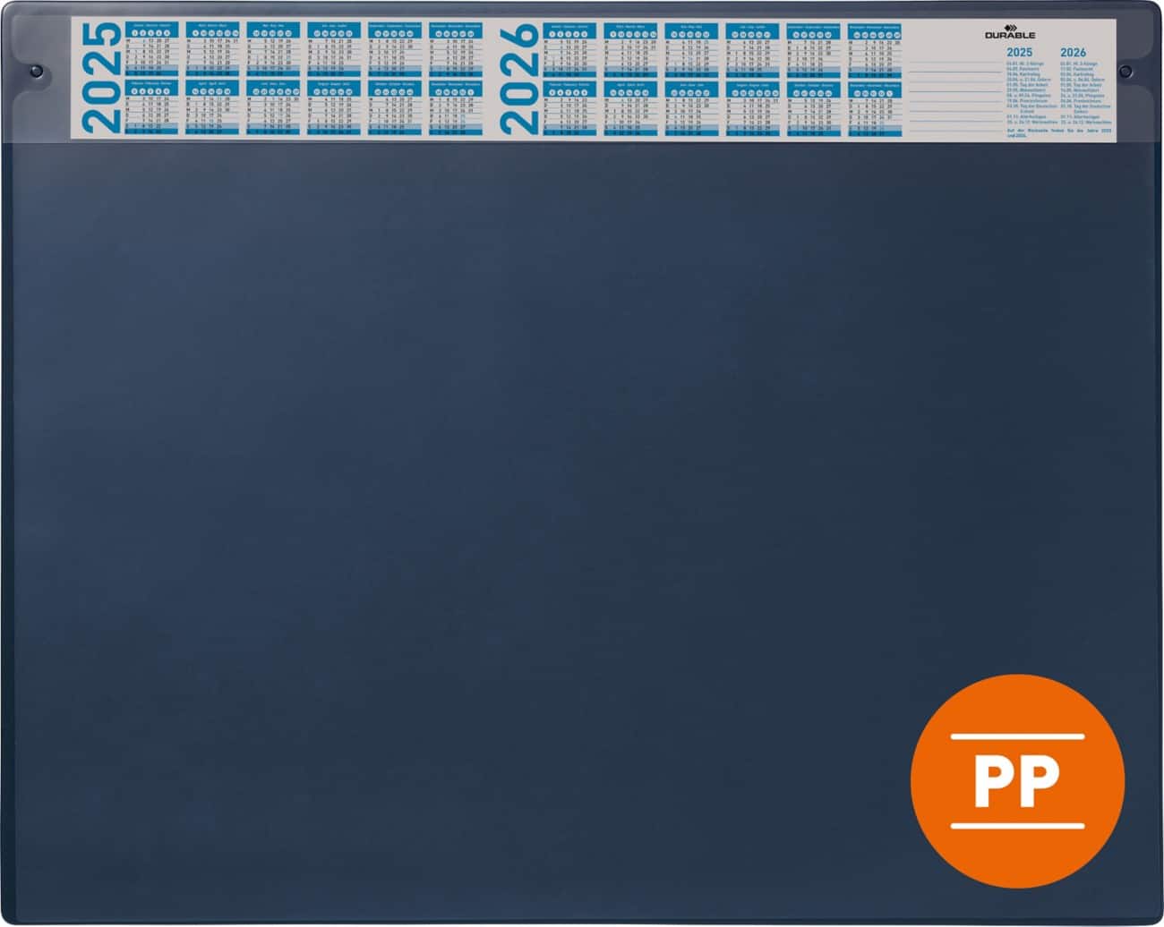 Sous-main DURABLE PP (Polypropylène) Bleu 65 cm