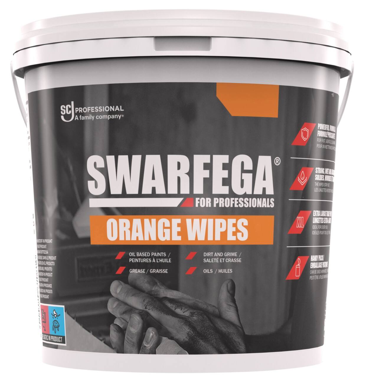 Lingettes nettoyantes Swarfega Orange SRB150W