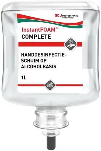Désinfectant pour les mains InstantFOAM Antibactérien Transparent DIF610 1 L