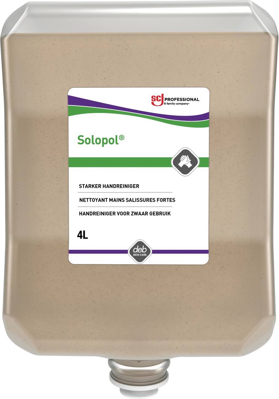 Nettoyant puissant pour les mains Solopol Légèrement parfumé Crème SOL4LTR 4 L
