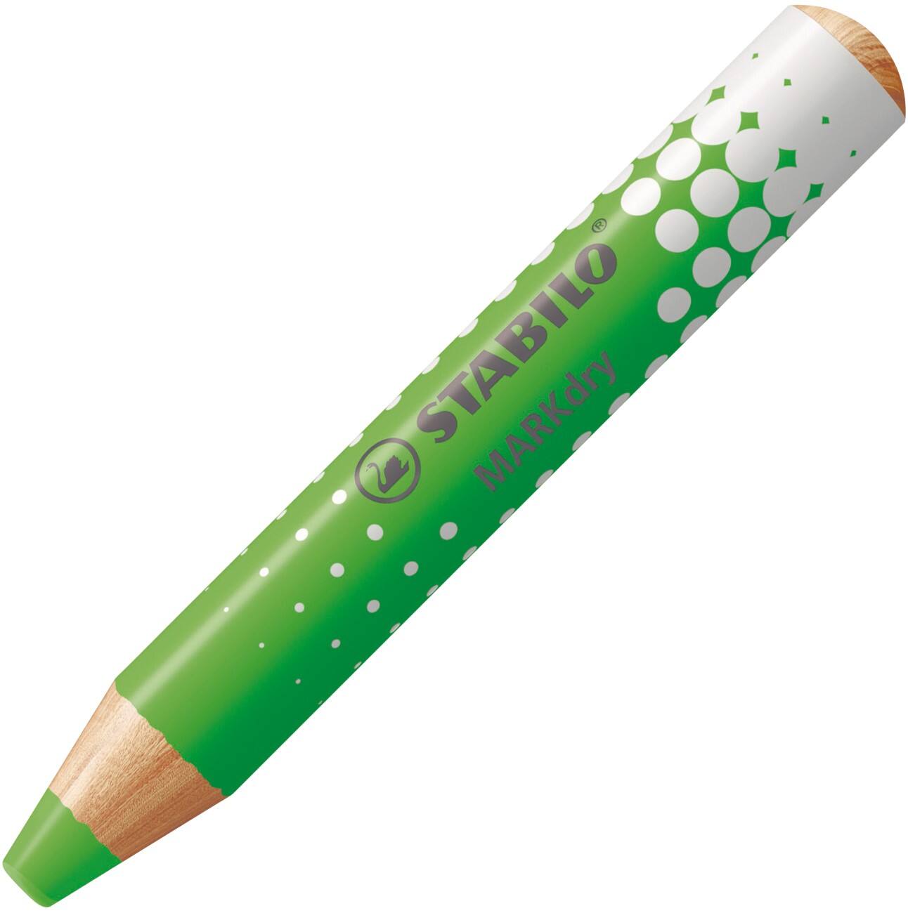 Marqueur STABILO MARKdry 648/4-01 Non permanent Assortiment Extra large Conique 4 unités